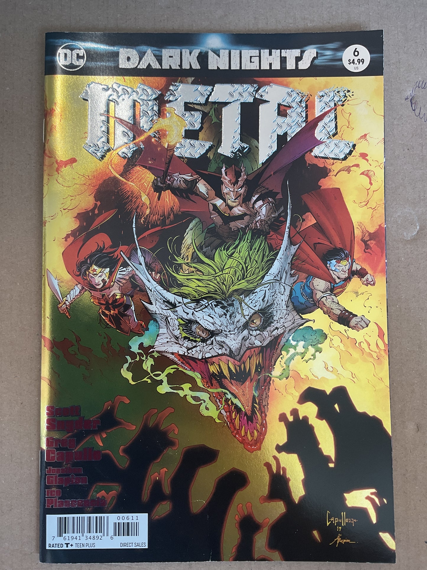 Dark Nights Metal #6 2018 DC Comics