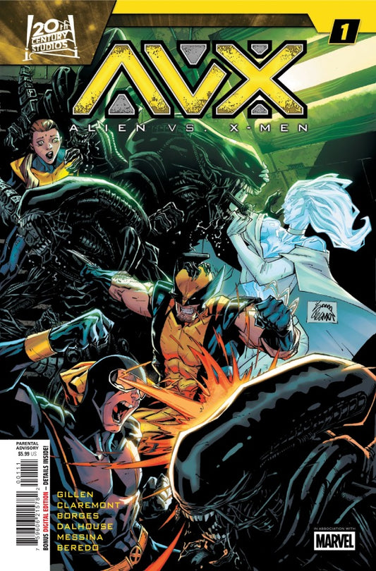 Alien Vs X-Men #1 2026 Marvel Comics
