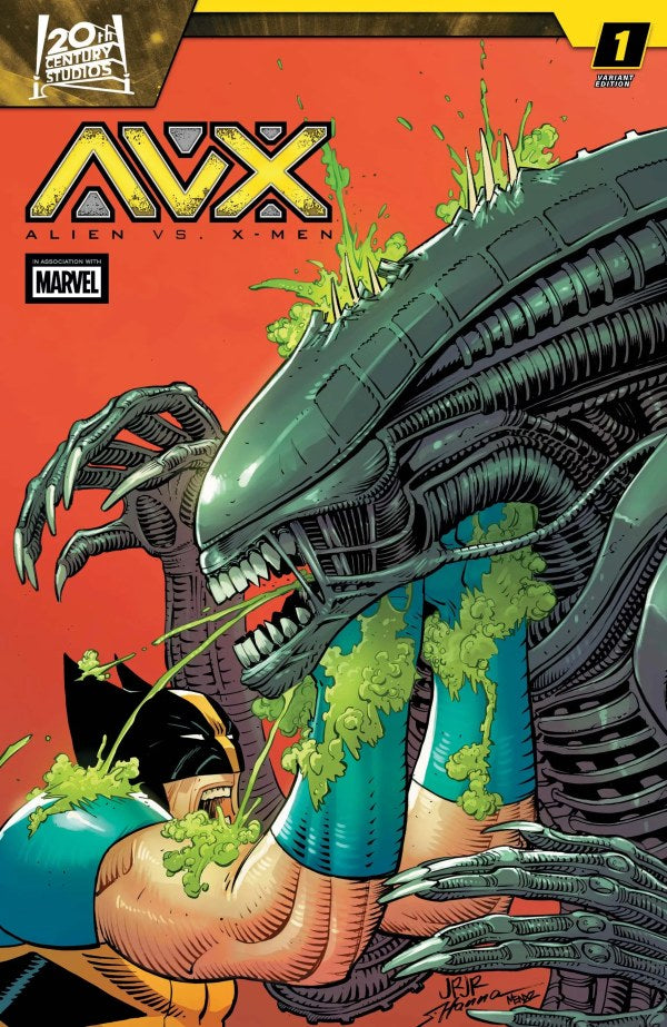 Alien Vs X-Men #1 2026 Marvel Comics