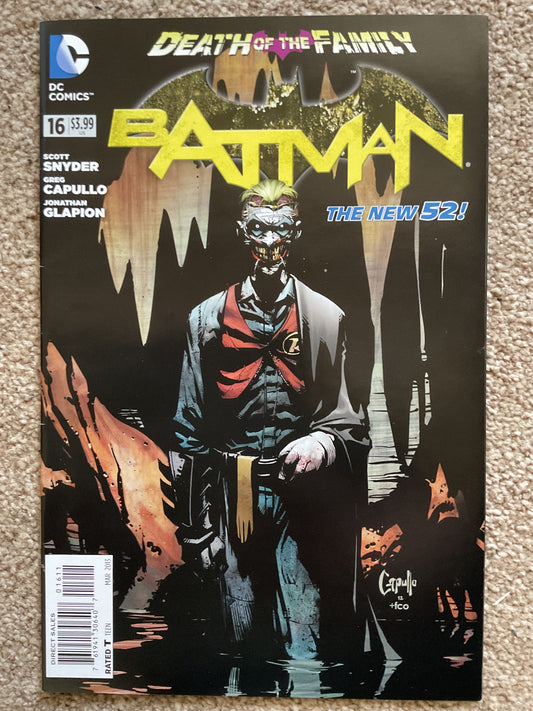 Batman #16 2013 DC Comics Death Of The Family