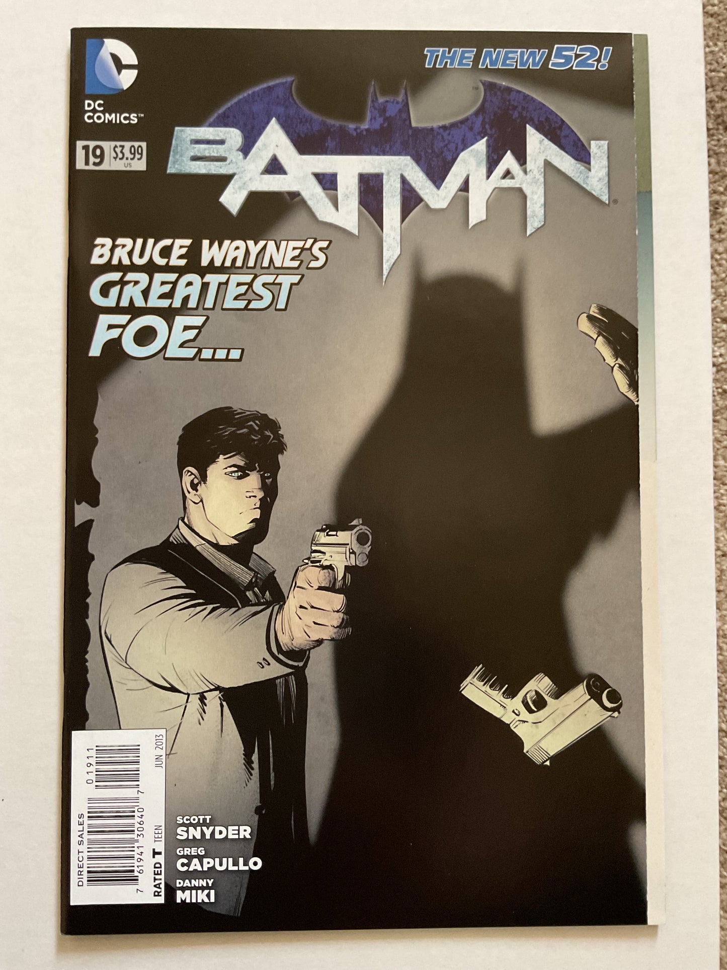 Batman #19 2013 DC Comics Gatefold Cover