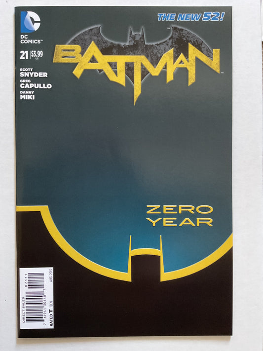 Batman #21 2013 DC Comics 1st Appearance Of Duke Thomas Zero Year