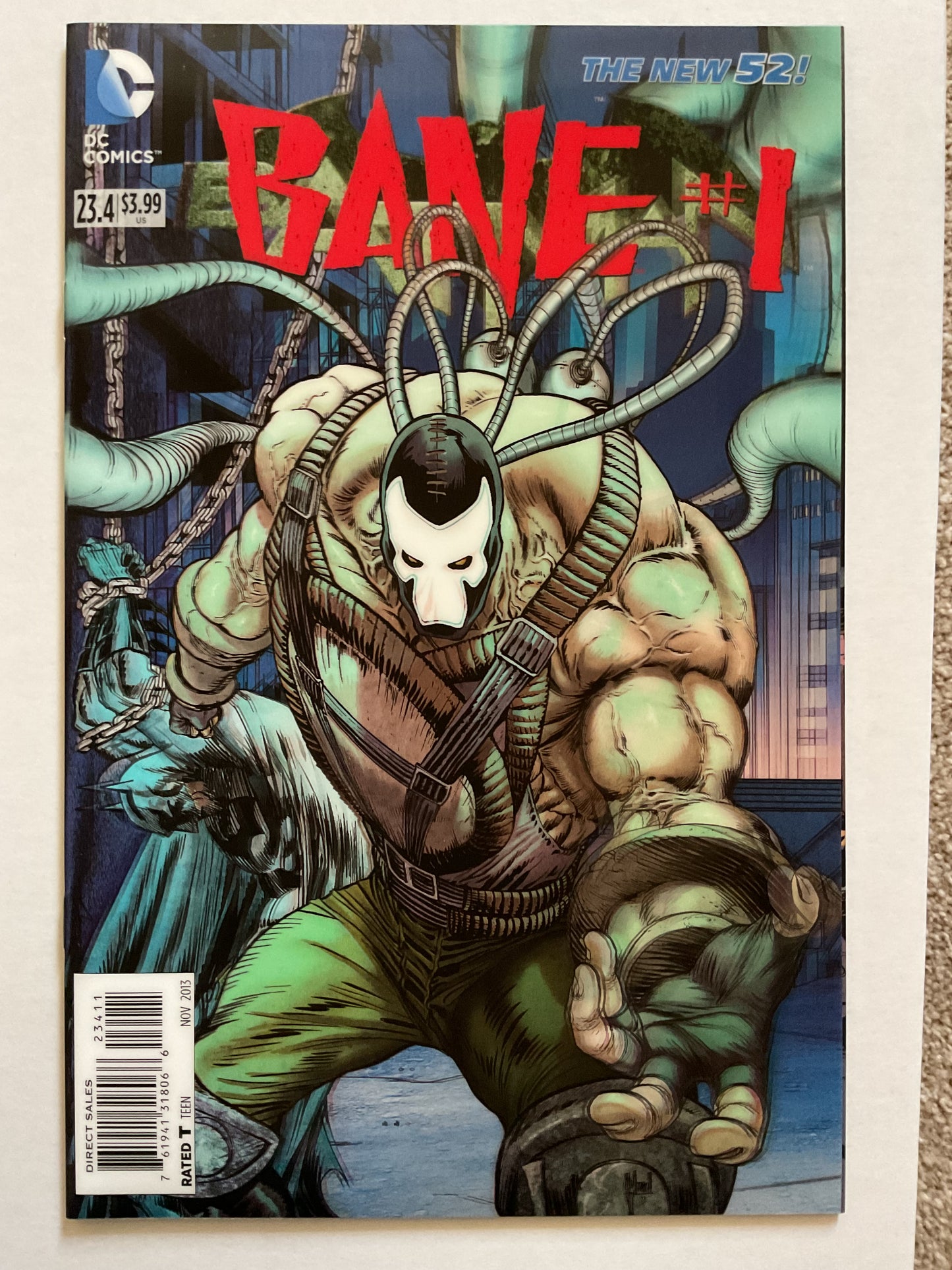 Batman #23.4 2013 DC Comics Bane Lenticular Cover