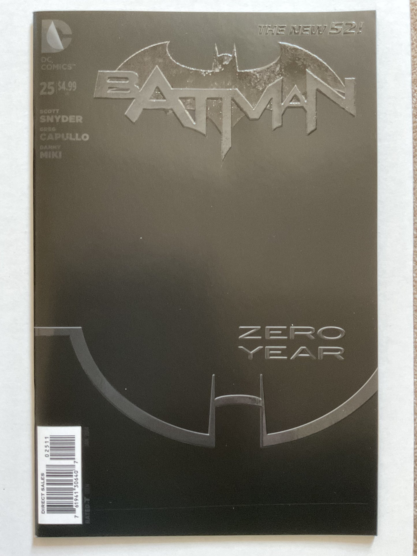 Batman #25 2014 DC Comics Zero Year