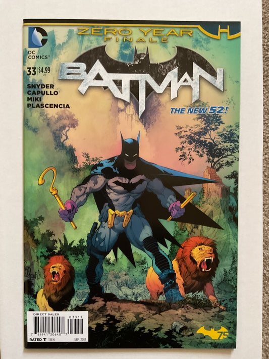 Batman #33 2014 DC Comics Zero Year