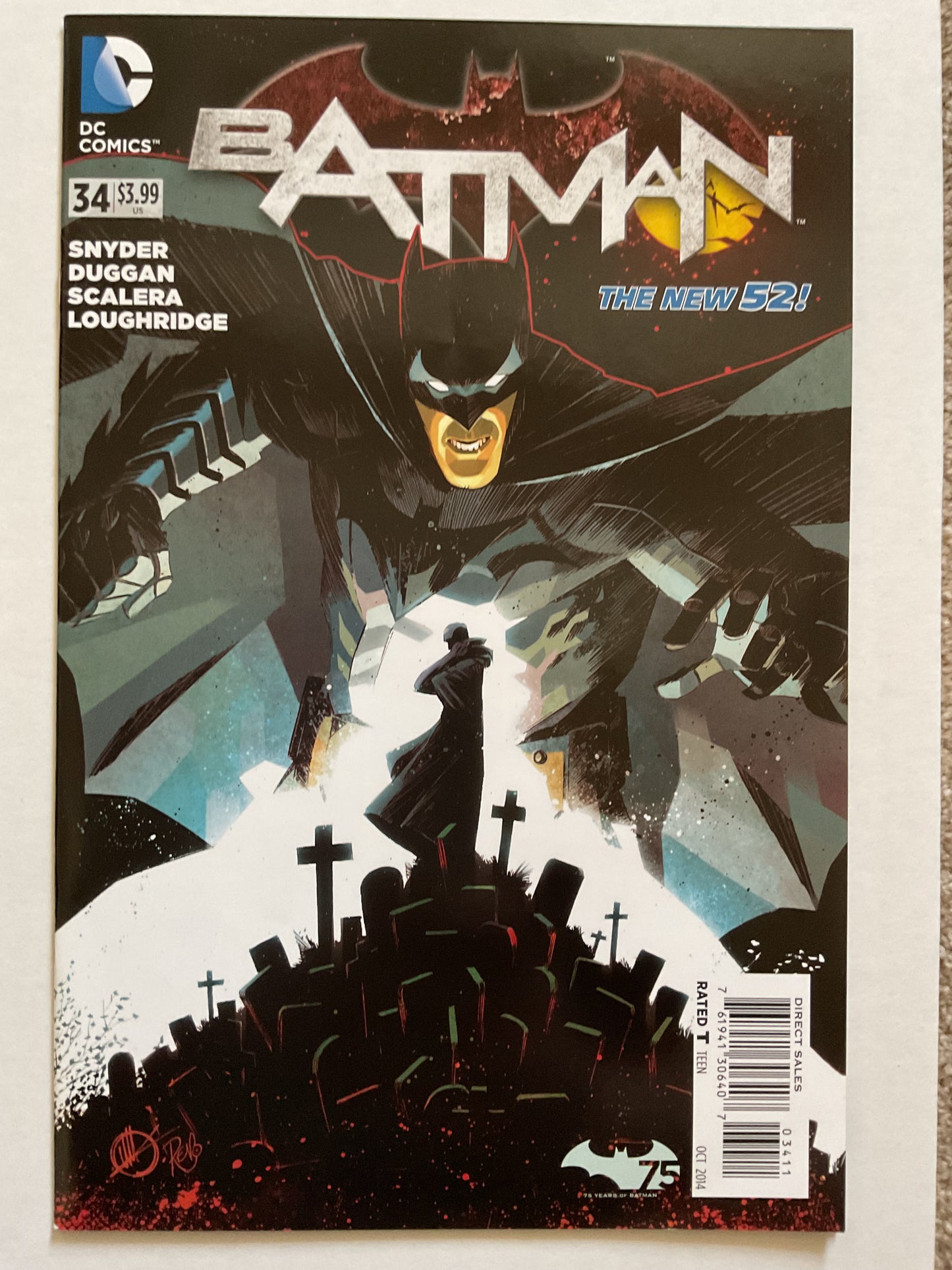 Batman #34 2014 DC Comics