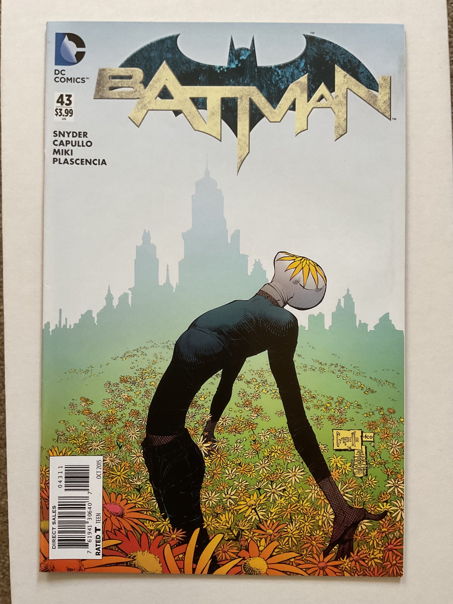 Batman #43 2015 DC Comics 1st Appearance Of Mr Bloom