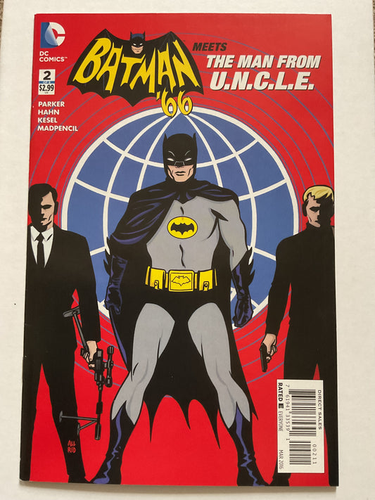 Batman 66 Meets The Man From U.N.C.L.E. #2 2016 DC Comics