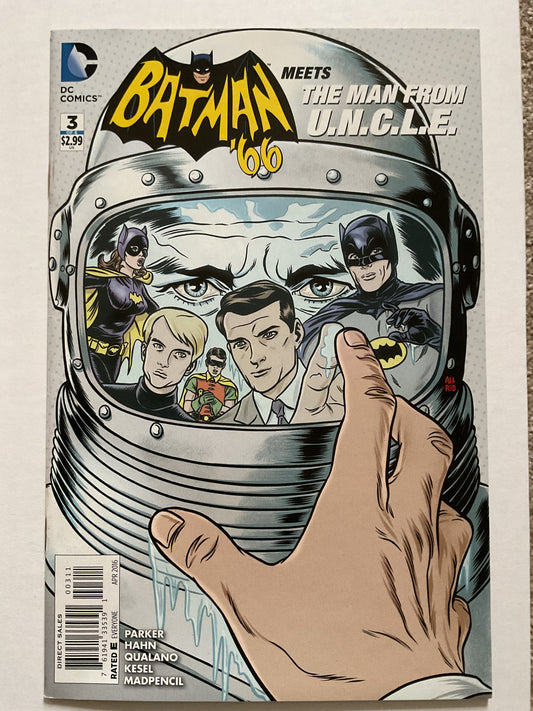 Batman 66 Meets The Man From U.N.C.L.E. #3 2016 DC Comics