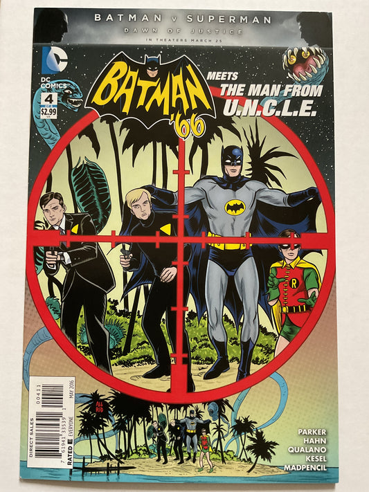 Batman 66 Meets Man From U.N.C.L.E. #4 2016 DC Comics