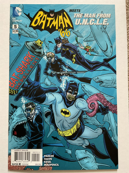 Batman 66 Meets Man From U.N.C.L.E. #5 2016 DC Comics