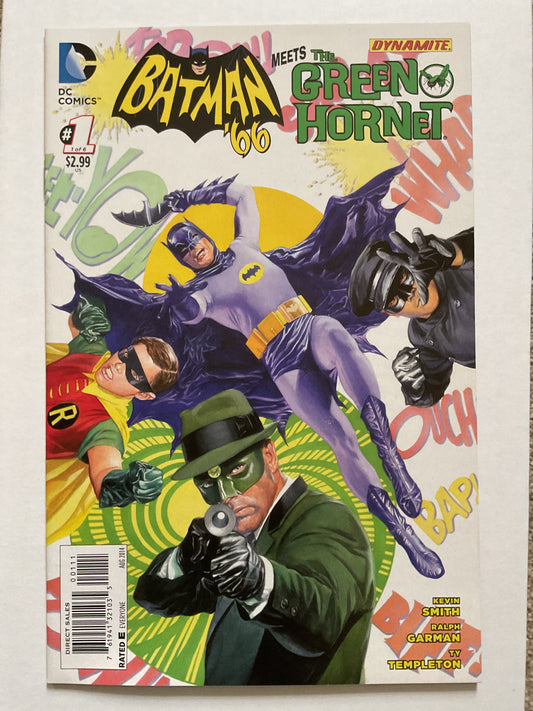 Batman 66 Meets The Green Hornet #1 2014 DC Comics Dynamite Entertainement