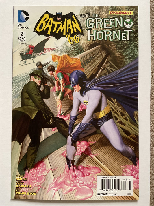 Batman 66 Meets The Green Hornet #2 2014 DC Comics Dynamite Entertainment