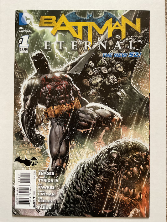 Batman Eternal #1 2014 DC Comics