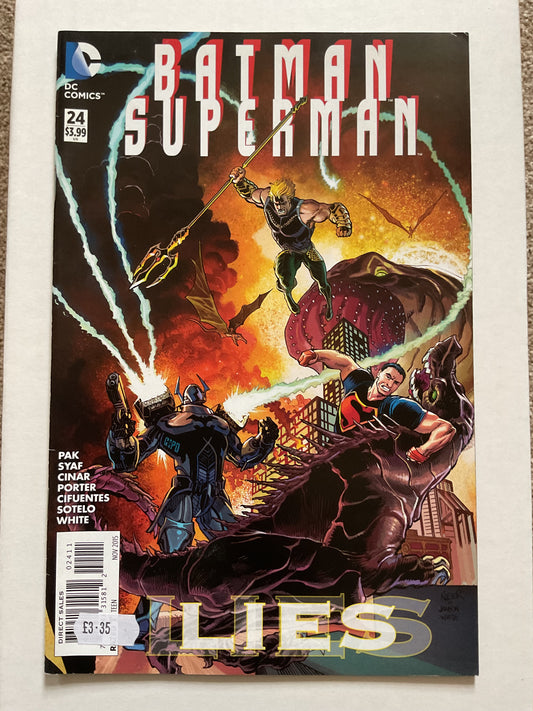 Batman Superman #24 2015 DC Comics