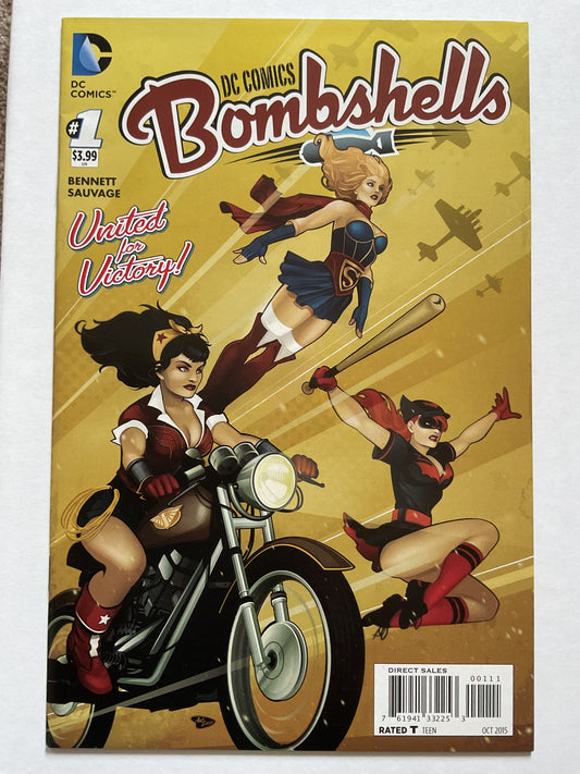 DC Comics Bombshells #1 2015 DC Comics