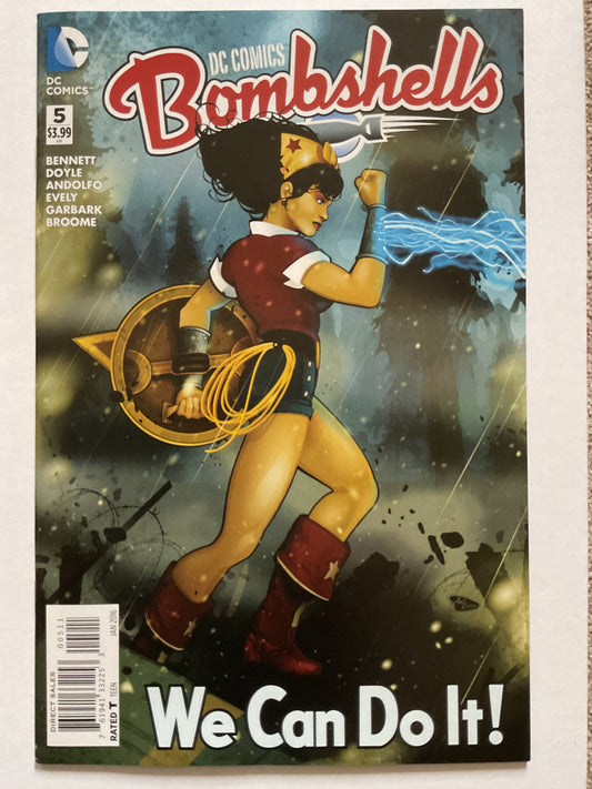 DC Comics Bombshells #5 2016 DC Comics