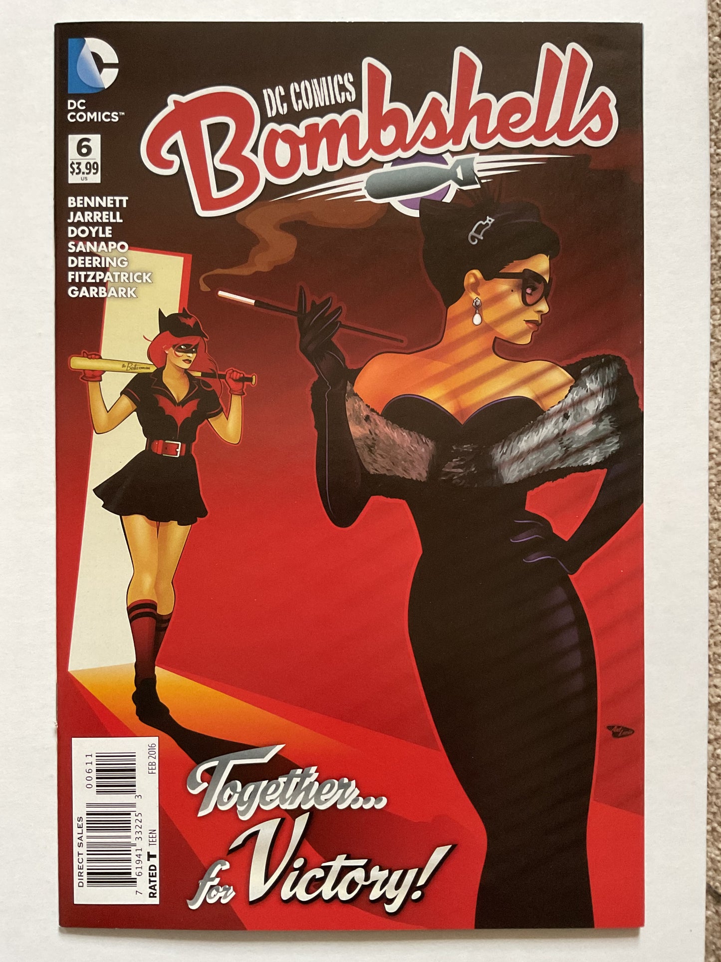 DC Comics Bombshells #6 2016 DC Comics