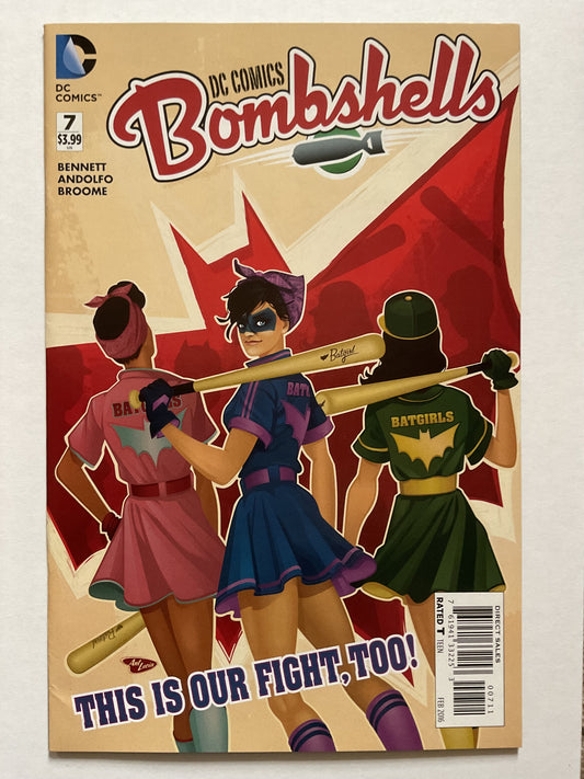 DC Comics Bombshells #7 2016 DC Comics