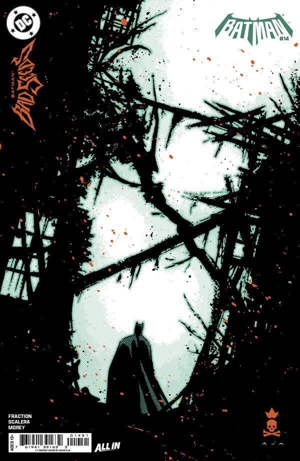 Batman #14 2026 DC Comics David Aja 1:25 Incentive Variant Bad Seeds