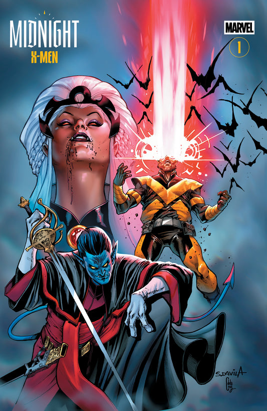 Midnight X-Men, Fantastic Four, Spider-Man #1 2026 Marvel Comics Sergio Dávila DUK Exclusive Connecting Variant Set