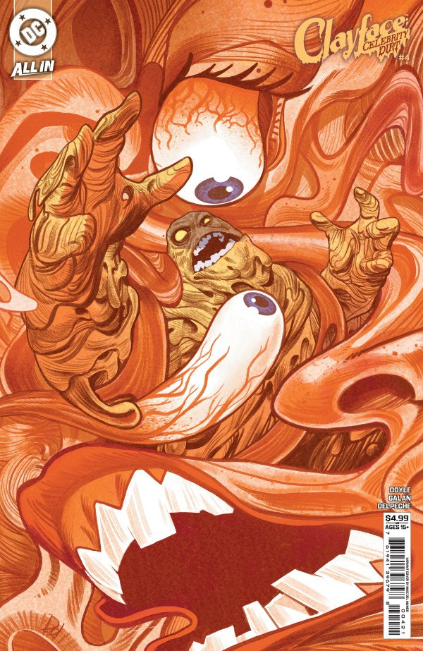 Clayface Celebrity Dirt #4 2026 DC Comics Del Mundo Variant