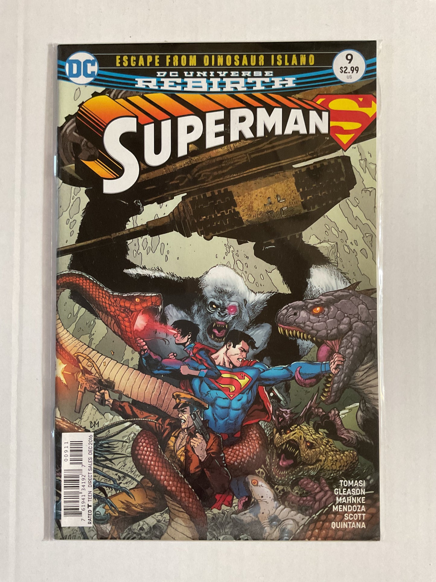 Superman #9 2016 DC Comics