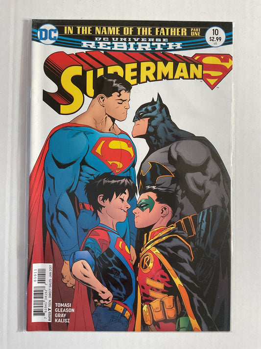 Superman #10 2017 DC Comics 1st Appearance Of The Super Sons