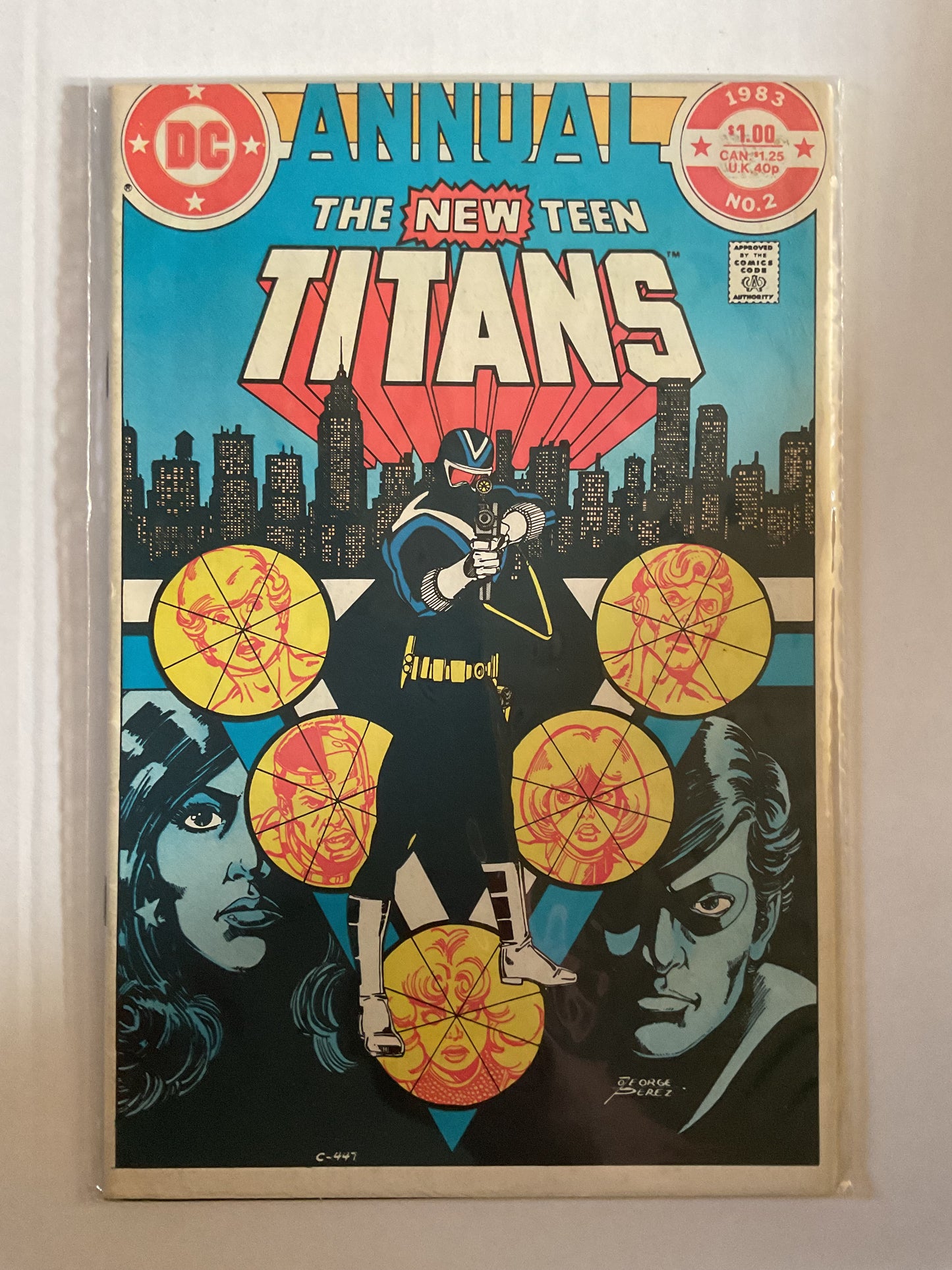 New Teen Titans Annual #2 1983 DC Comics 1st Appearance Of Vigilante