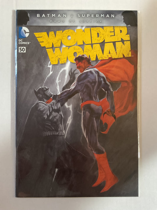 Wonder Woman #50 2016 DC Comics Batman V Superman Partial Variant