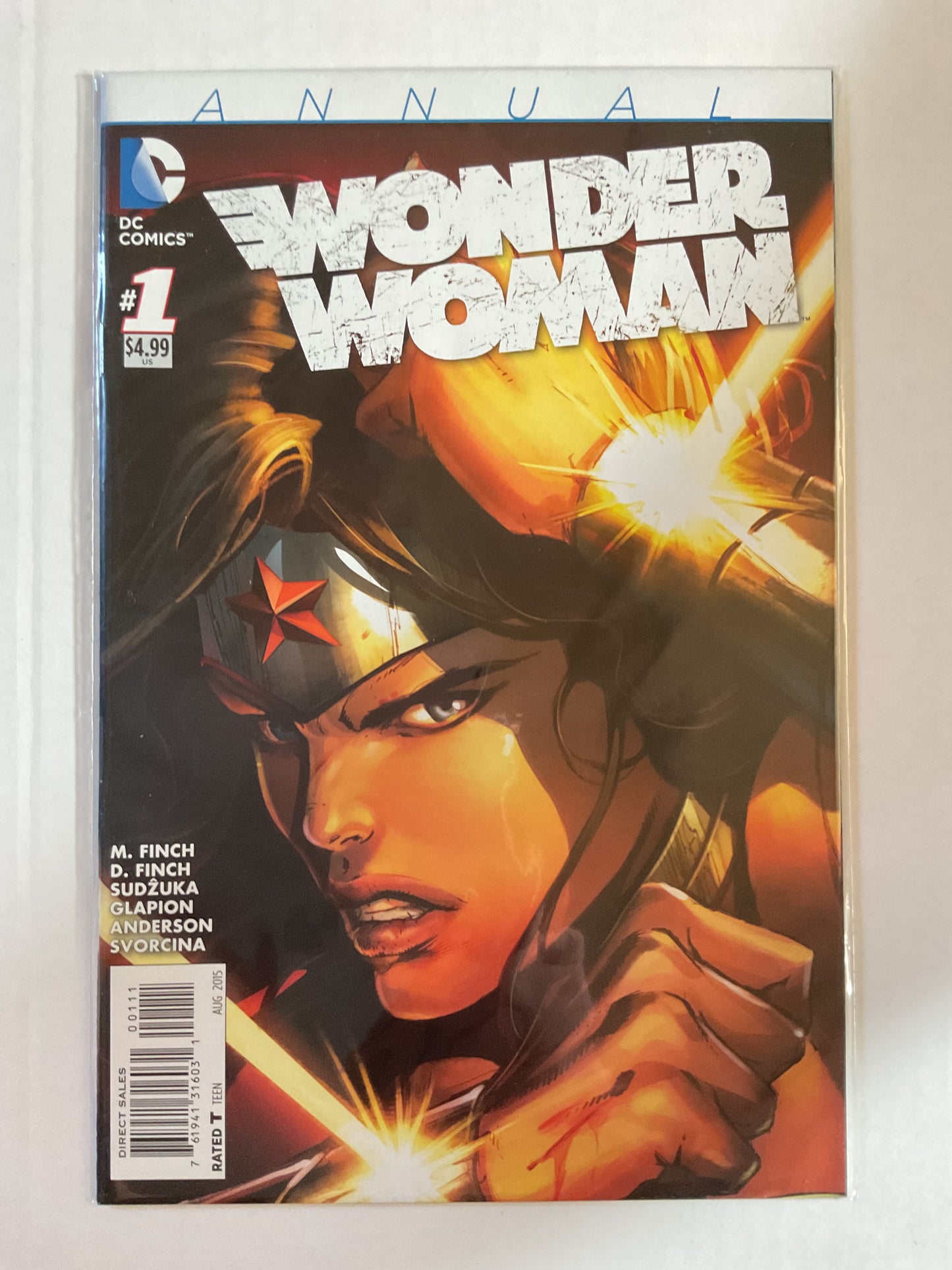 Wonder Woman Annual #1 2015 DC Comics
