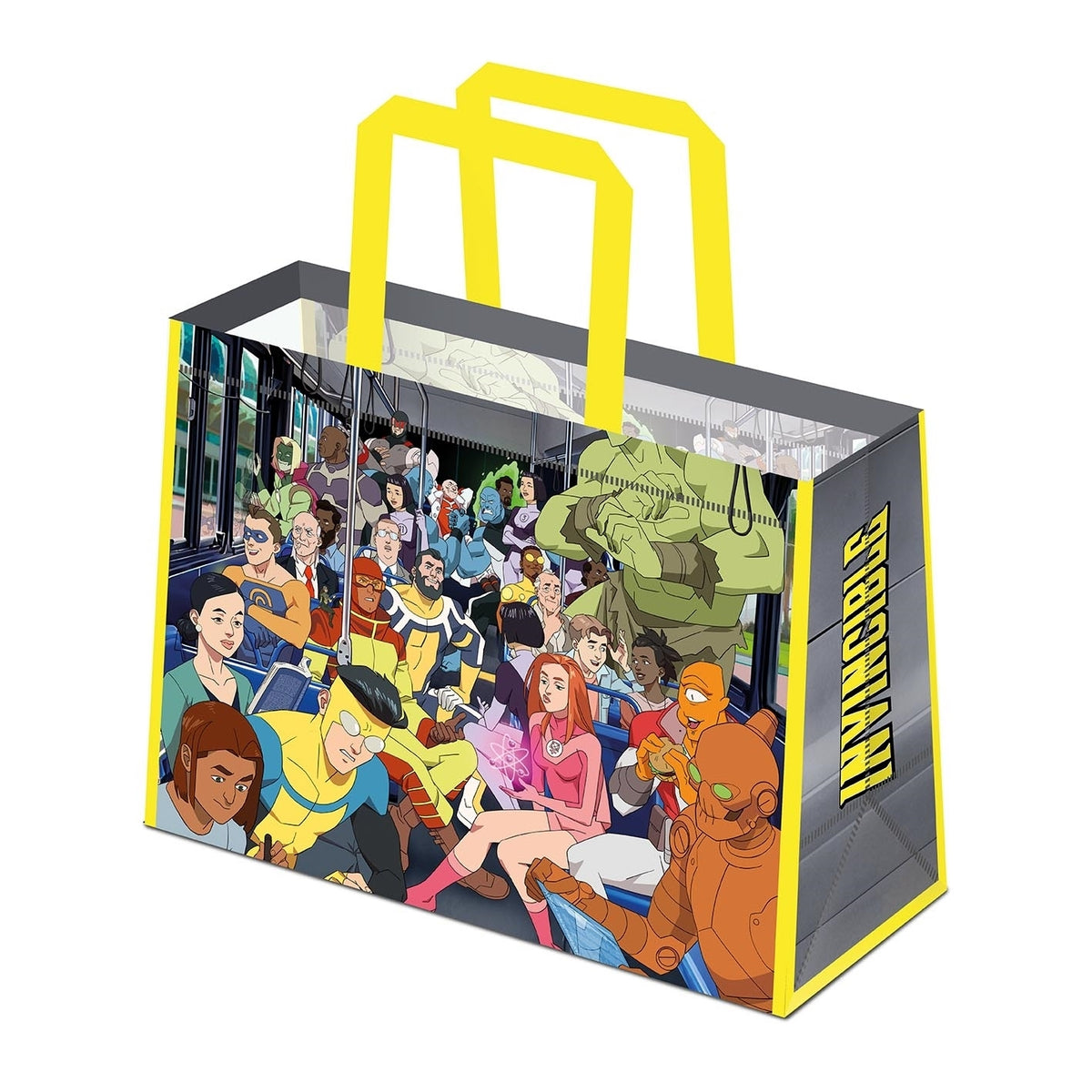 Invincible Strange Bus Rise Reusable Tote Bag
