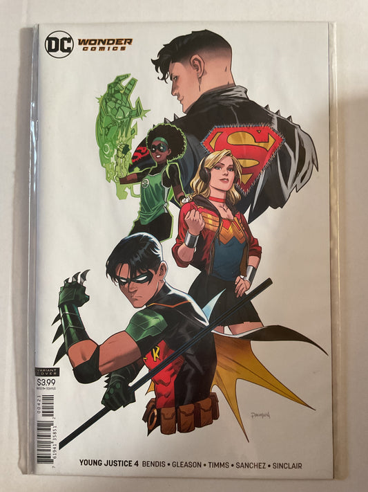 Young Justice #4 2019 DC Comics Mora Variant