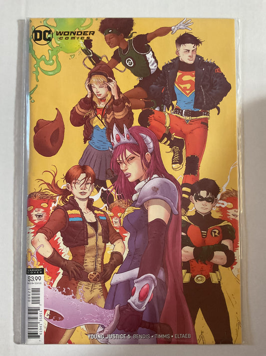 Young Justice #6 2019 DC Comics Vilalobos Variant