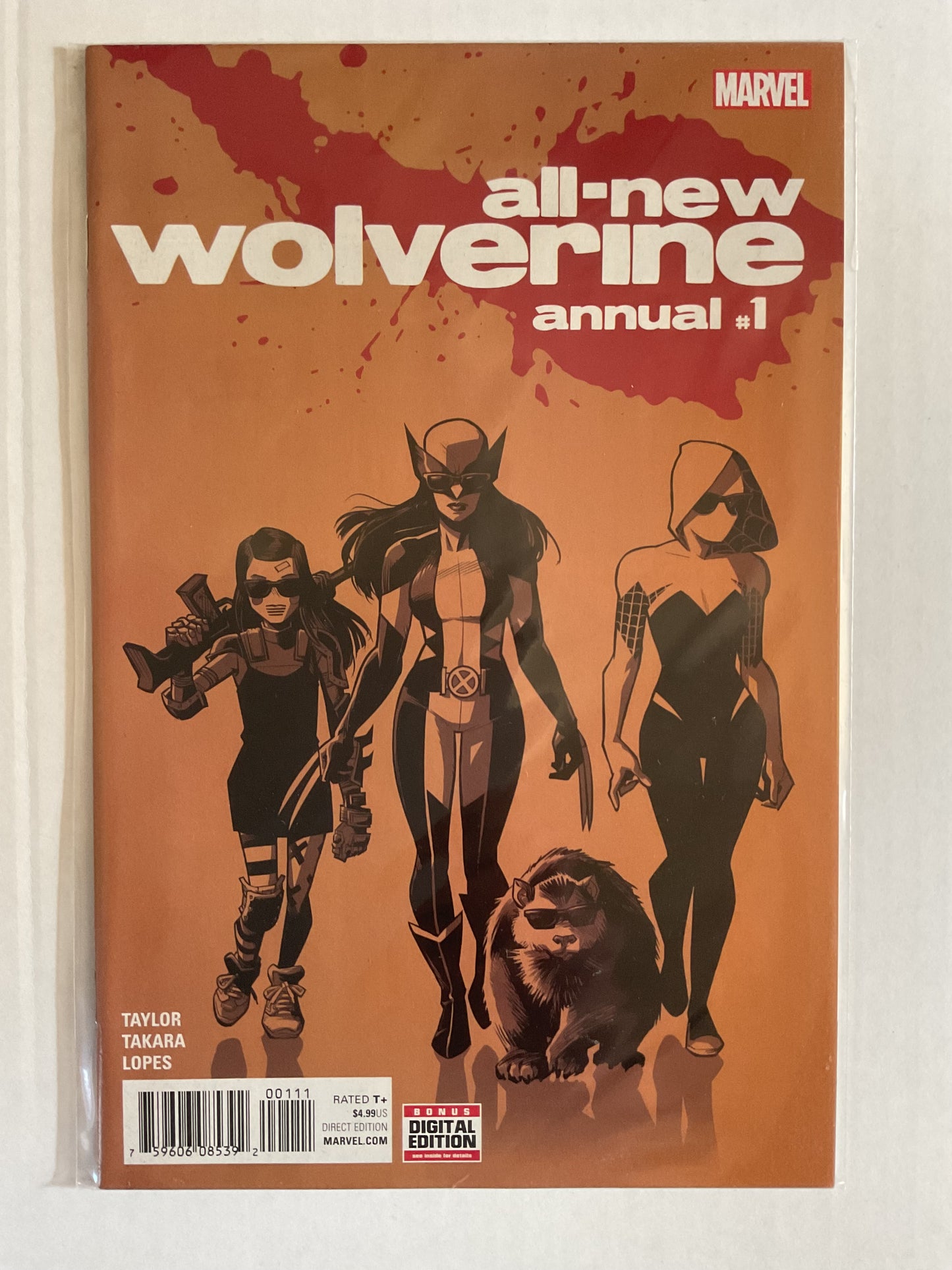 All-New Wolverine Annual #1 2016 Marvel Comics