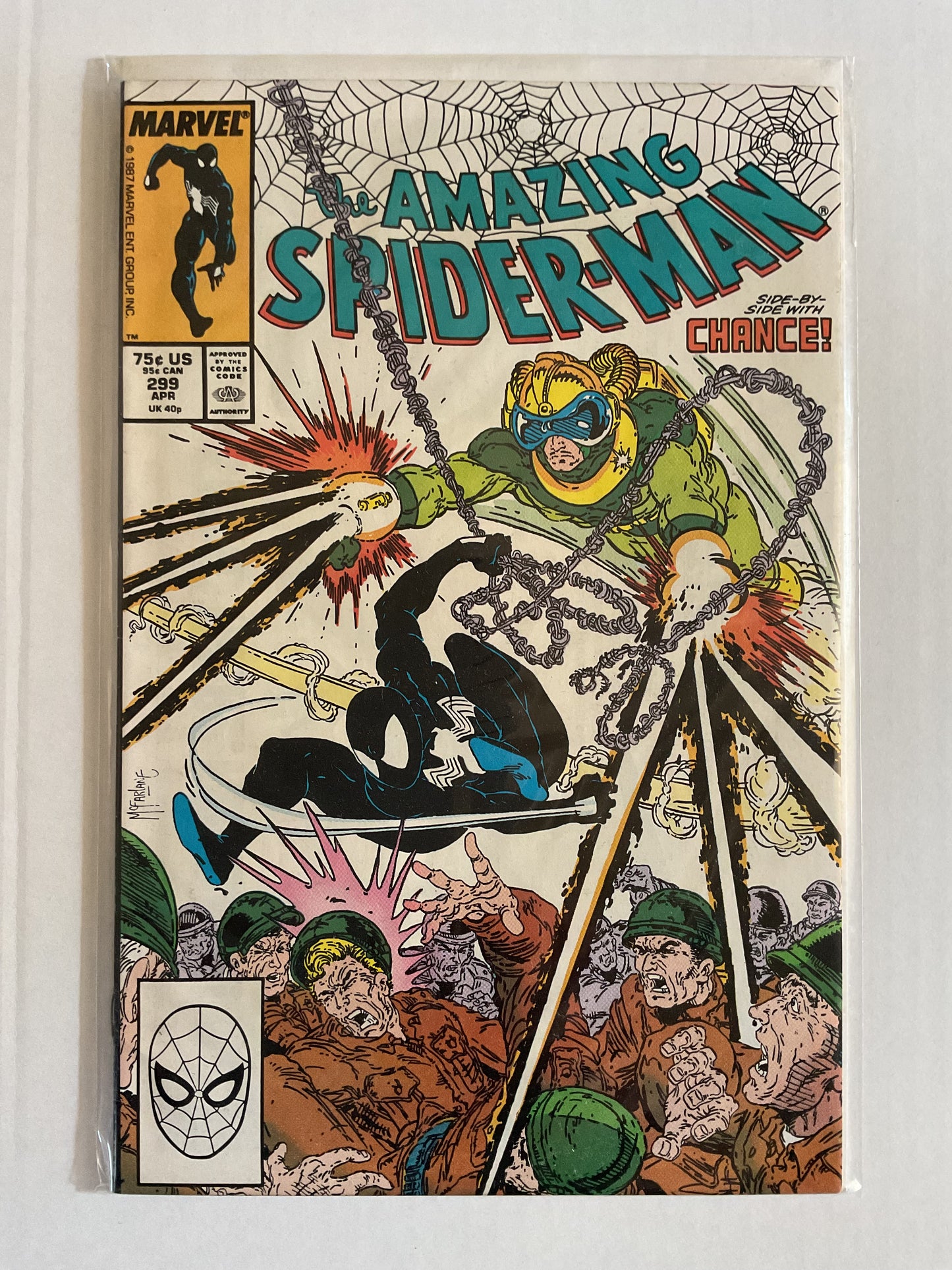 Amazing Spider-Man #299 1987 Marvel Comics 2nd Cameo Appearance Of Venom