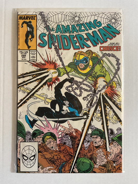 Amazing Spider-Man #299 1987 Marvel Comics 2nd Cameo Appearance Of Venom