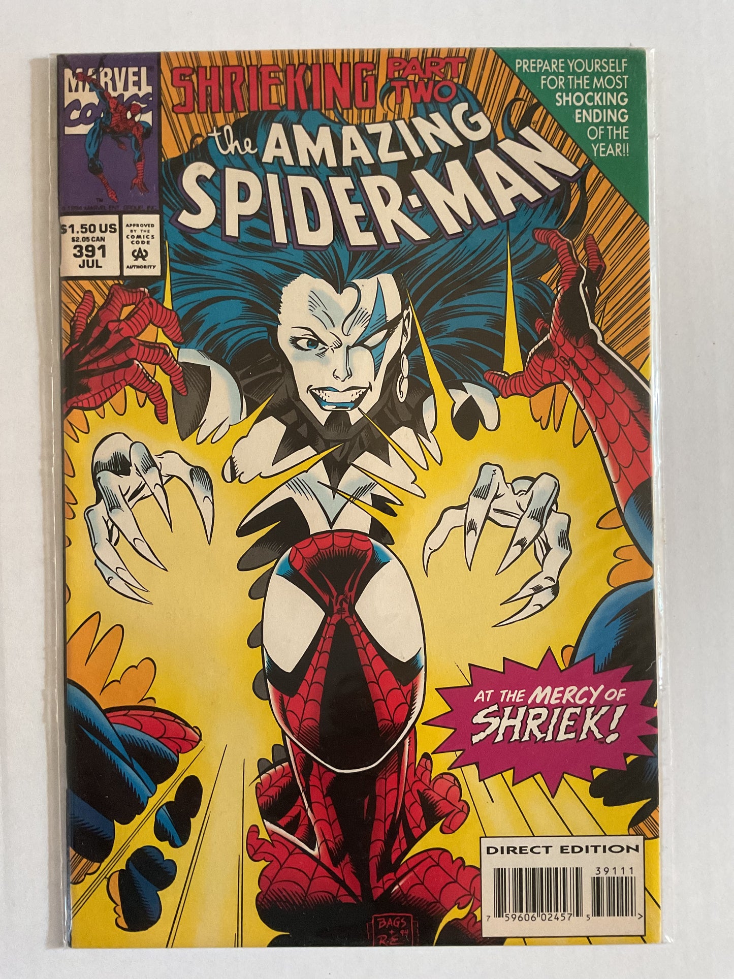 Amazing Spider-Man #391 1994 Marvel Comics