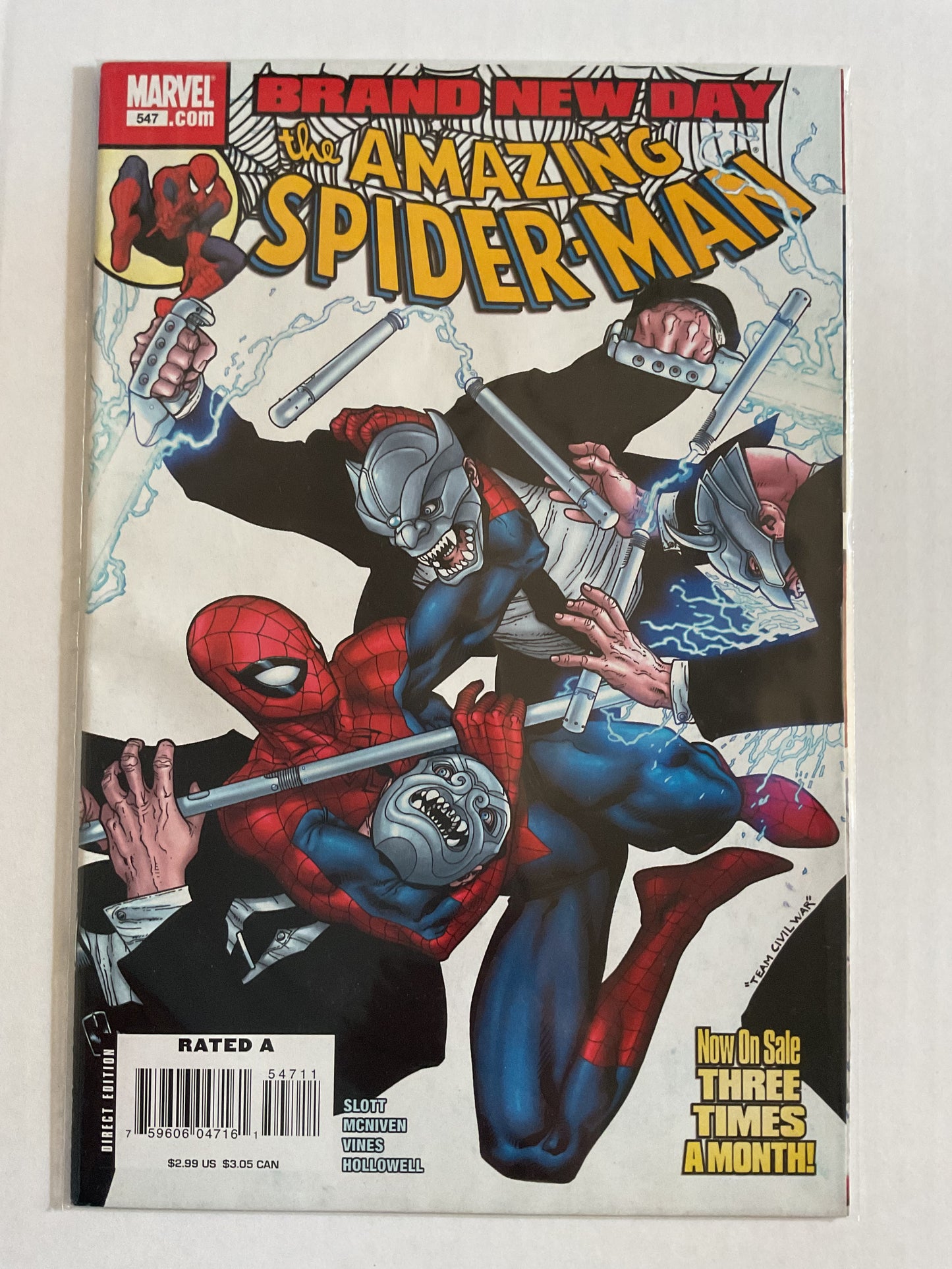 Amazing Spider-Man #547 2008 Marvel Comics