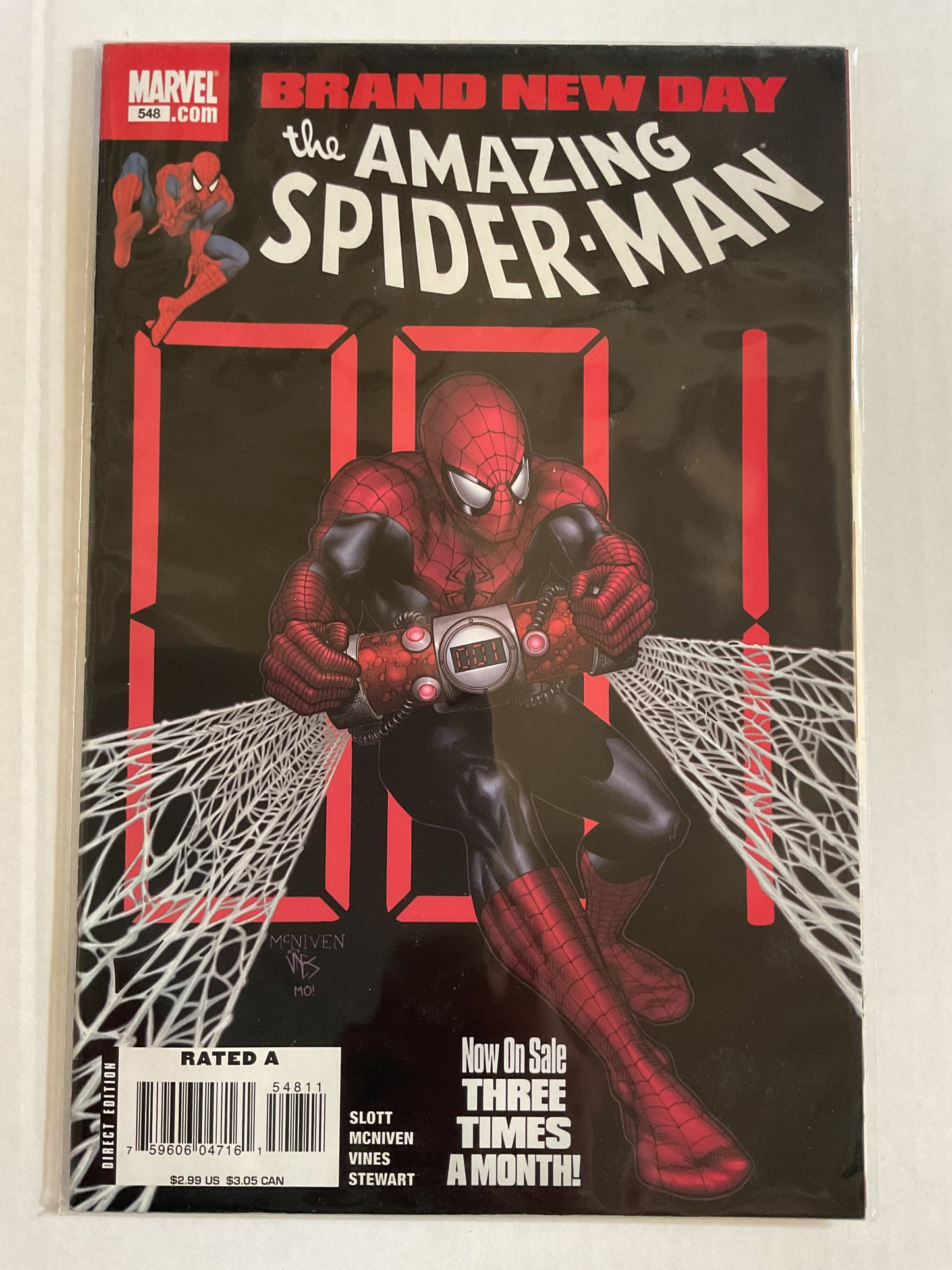 Amazing Spider-Man #548 2008 Marvel Comics