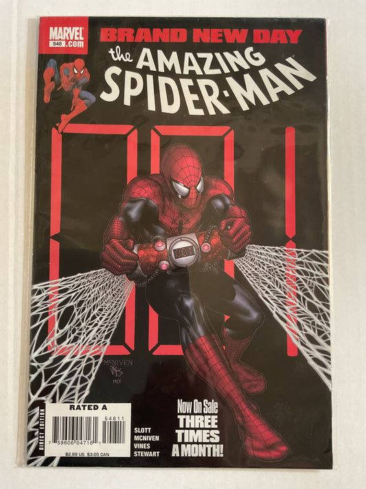 Amazing Spider-Man #548 2008 Marvel Comics