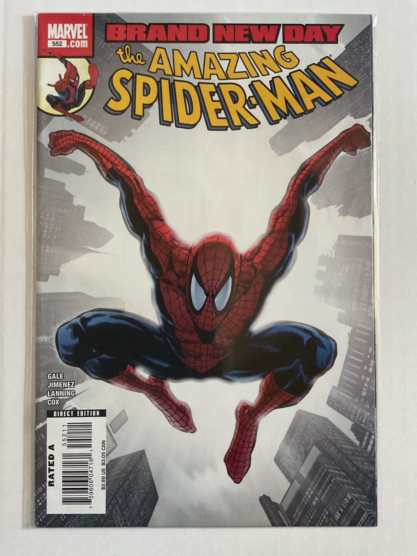 Amazing Spider-Man #552 2008 Marvel Comics
