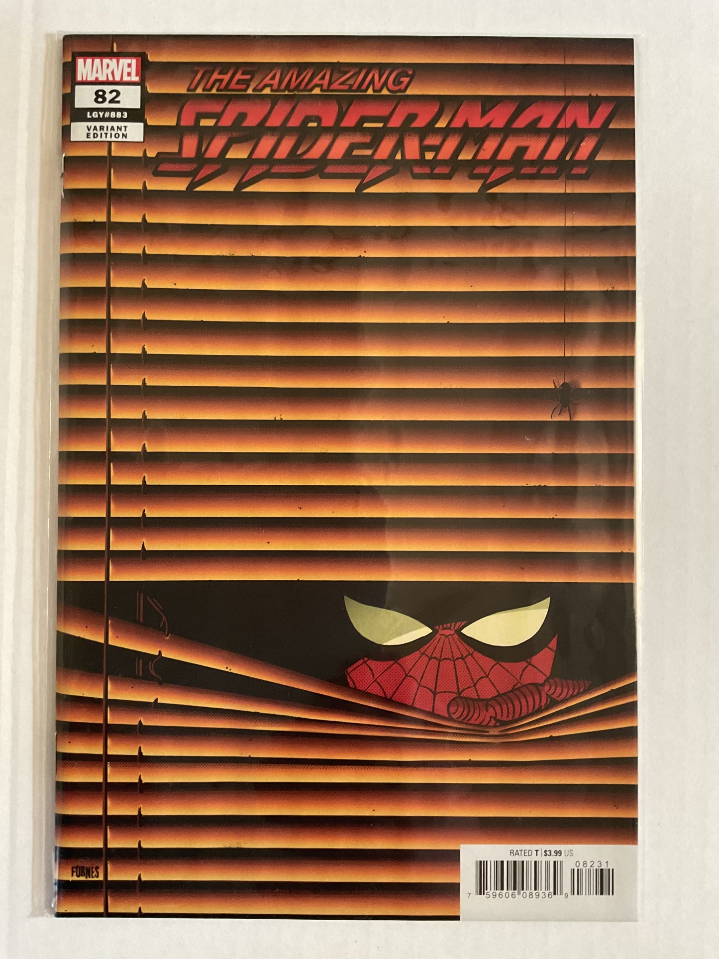 Amazing Spider-Man #82 2022 Marvel Comics Fornes Shades Variant