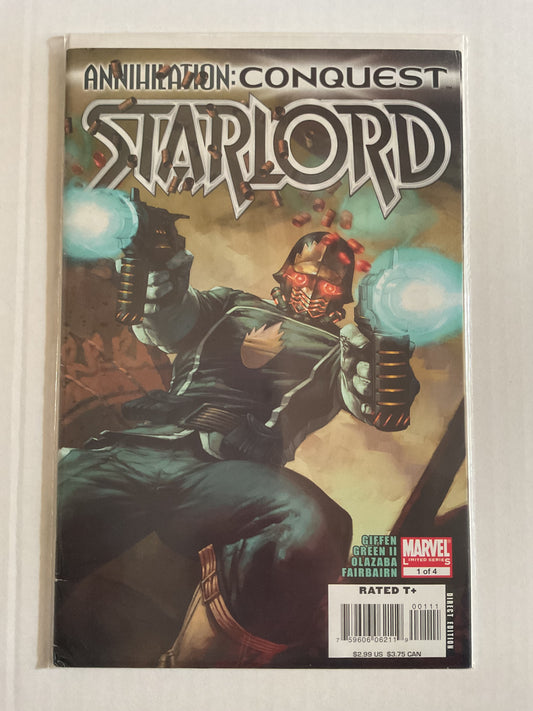 Annihilation Conquest: Star Lord #1 2007 Marvel Comics 1st Appearance Of Modern Guardians