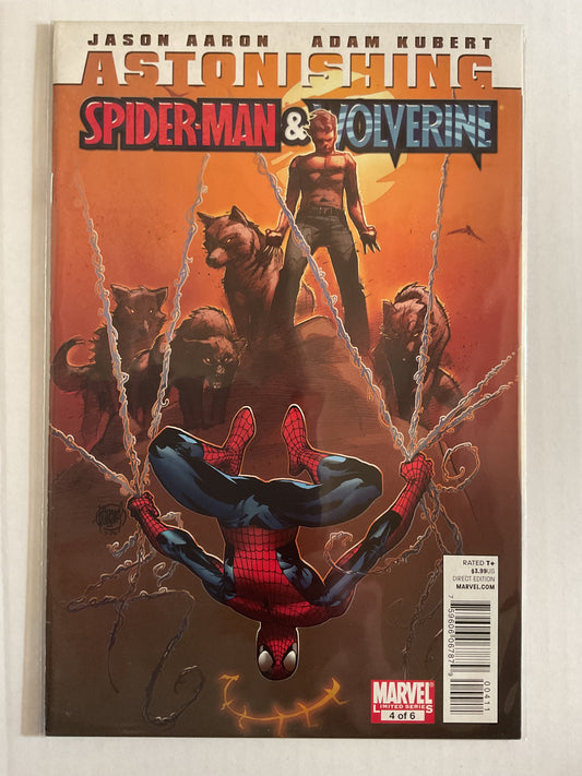 Astonishing Spider-Man & Wolverine #4 2010 Marvel Comics