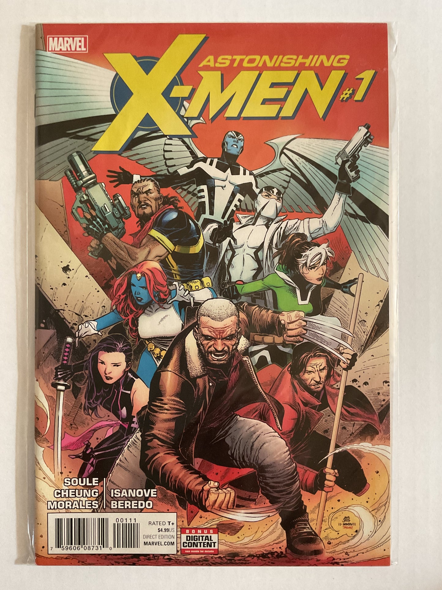 Astonishing X-Men #1 2017 Marvel Comics