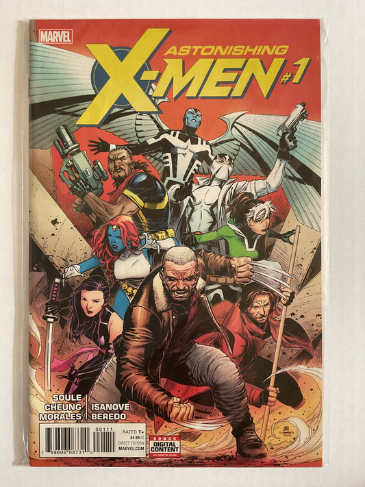 Astonishing X-Men #1 2017 Marvel Comics