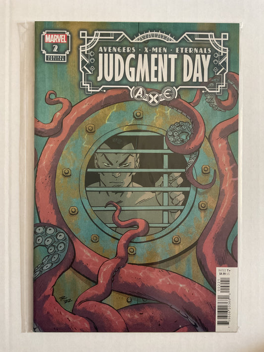 A.X.E. Judgement Day #2 2022 Marvel Comics Reilly Shades Variant
