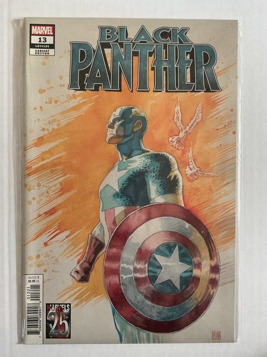 Black Panther #13 2019 Marvel Comics Mack Marvels 25th Variant