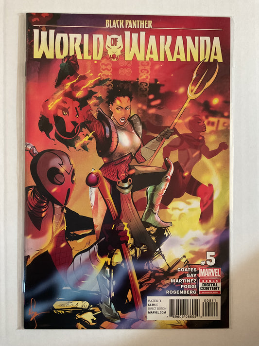 Black Panther World Of Wakanda #5 2017 Marvel Comics